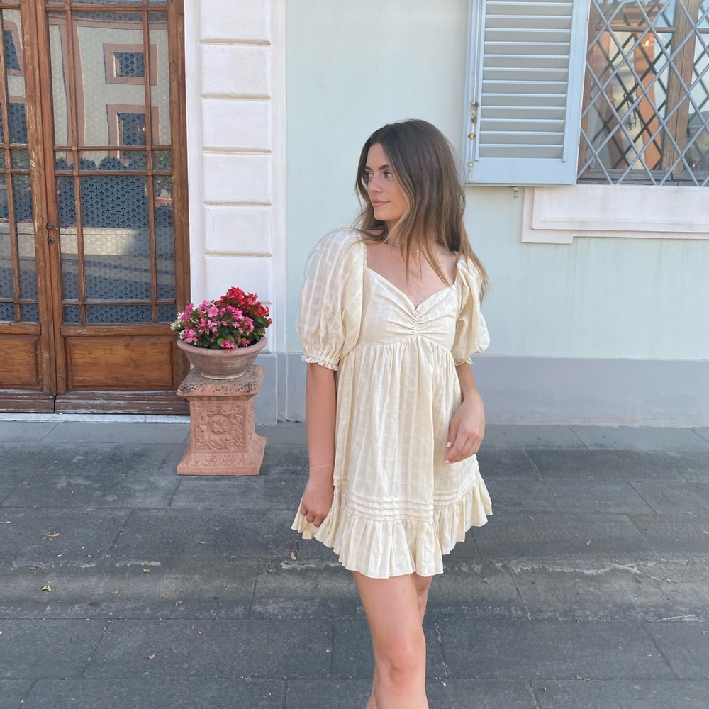 Off-White Babydoll Dress